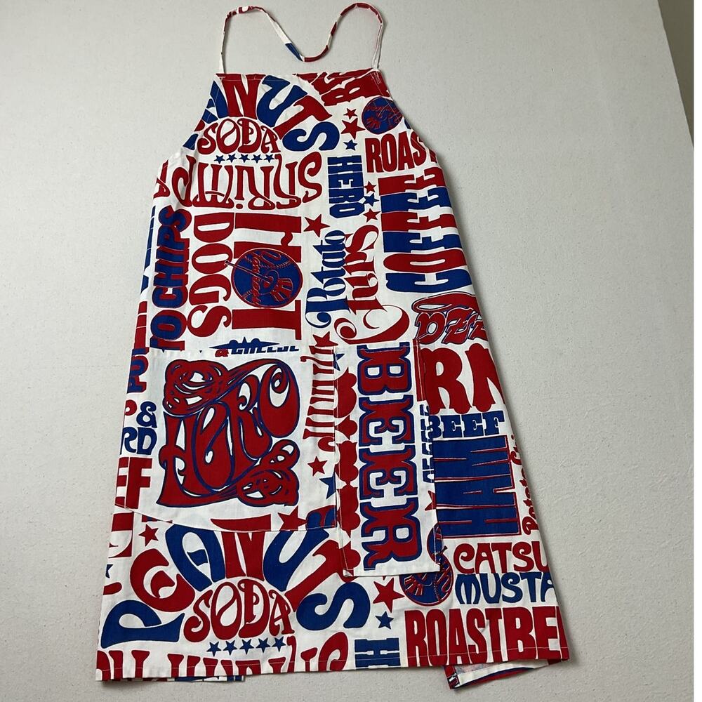 Cookout Hero Classic Red White and Blue Adult Lightweight Grilling Apron